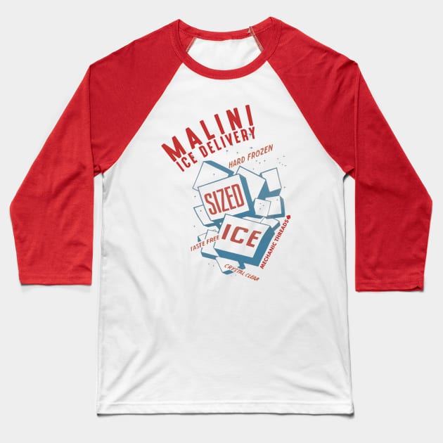 Malini Ice Delivery Baseball T-Shirt by mechanicthreads